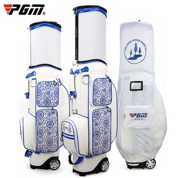 pgm golf standard ball bag blue and white porcelain embroidery golf airbag women retractable standard bags with rain cover d0739
pgm golf standard ball bag blue and white porcelain embroidery golf airbag women retractable standard bags with rain cover d0739