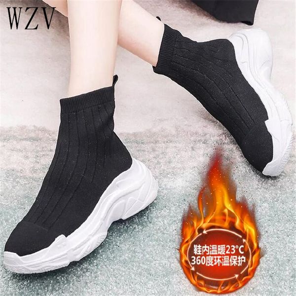 snow boots 2019 warm fur plush insole women winter knit weave boots wedges ankle women shoes winter shoes woman g02, Black
snow boots 2019 warm fur plush insole women winter knit weave boots wedges ankle women shoes winter shoes woman g02, Black