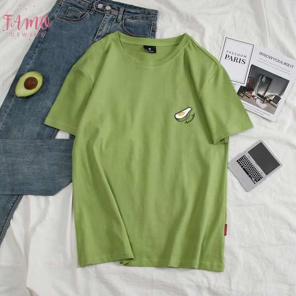 summer fruit college wind pure cotton korean clothes women t shirts men couples avocado strawberry cherry harajuku plus size, White
summer fruit college wind pure cotton korean clothes women t shirts men couples avocado strawberry cherry harajuku plus size, White