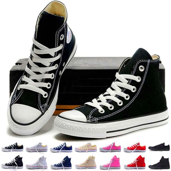 2019 drop shipping brand new 15 colors all size 35-46 high sports stars low classic canvas shoe sneakers men's women's casual shoe, Black
2019 drop shipping brand new 15 colors all size 35-46 high sports stars low classic canvas shoe sneakers men's women's casual shoe, Black