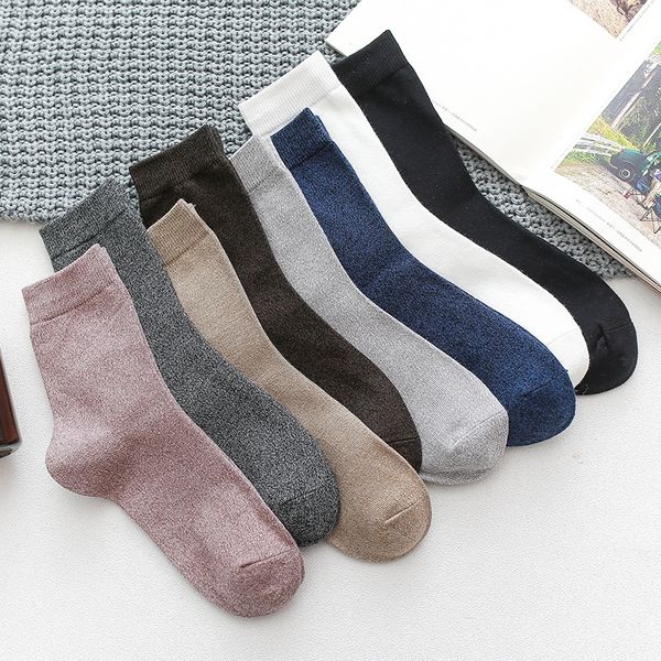 winter warm thick men socks cotton business casual dress crew sock breathable tube socks, Black
winter warm thick men socks cotton business casual dress crew sock breathable tube socks, Black