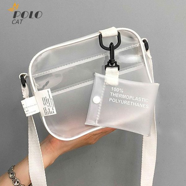 causual pvc transparent clear woman crossbody bags shoulder bag handbag small phone bags with card holder wide straps flap new
causual pvc transparent clear woman crossbody bags shoulder bag handbag small phone bags with card holder wide straps flap new