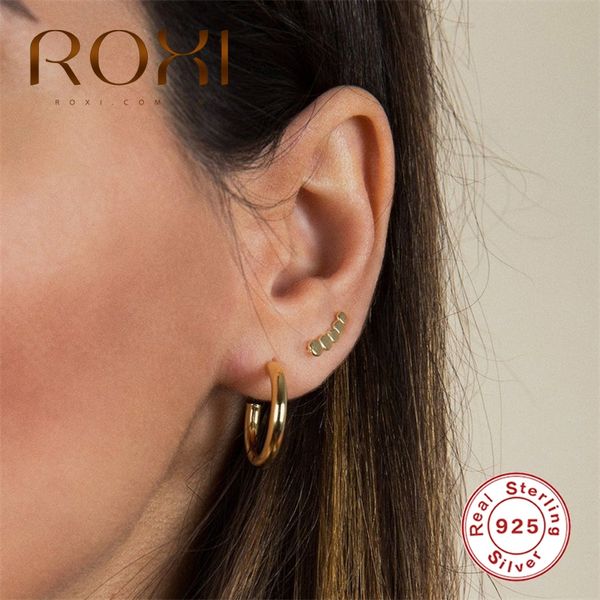 roxi simple 925 sterling silver ins single row circle stud earrings silver for women piercing earrings korean cartilage, Golden;silver
roxi simple 925 sterling silver ins single row circle stud earrings silver for women piercing earrings korean cartilage, Golden;silver