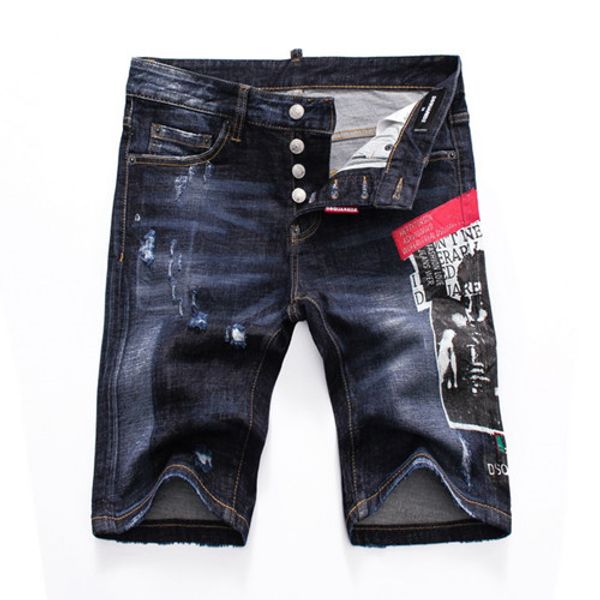 popular style summer men's denim short coolguy jean embroidery d2 pants holes jeans button mens shorts pants, Blue
popular style summer men's denim short coolguy jean embroidery d2 pants holes jeans button mens shorts pants, Blue