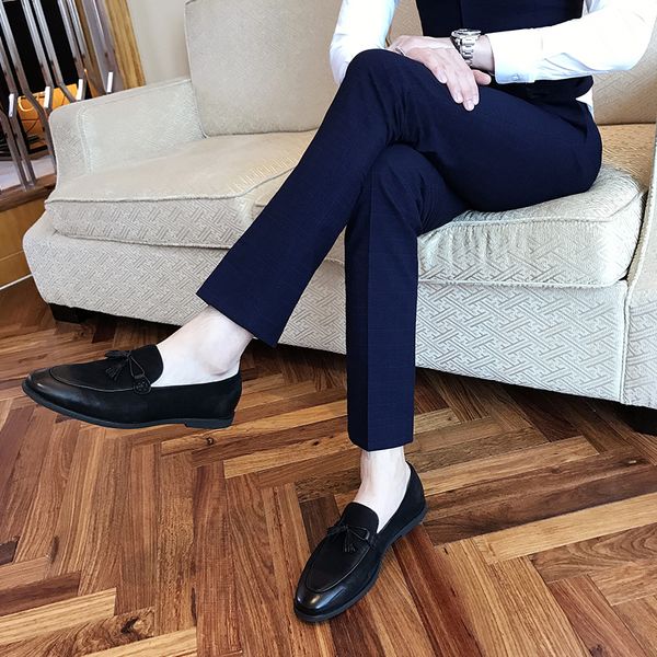 black men suit pants 2020 autumn pants men striped lattice trousers blue red gray, White;black
black men suit pants 2020 autumn pants men striped lattice trousers blue red gray, White;black
