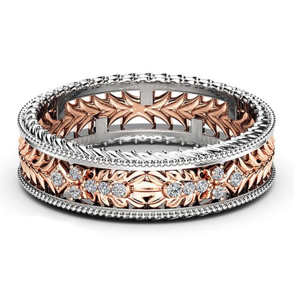2018 new women ring rose gold color round wedding rings for women cubic zirconia rings female wedding engagement crystal jewelry, Silver
2018 new women ring rose gold color round wedding rings for women cubic zirconia rings female wedding engagement crystal jewelry, Silver