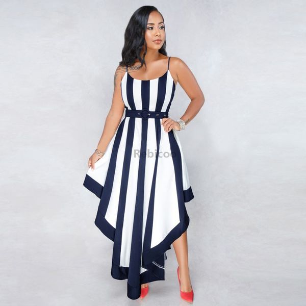 striped print summer irregular sundress women spaghetti strap backless plus size dress casual sleeveless boho beach no belt, Black;gray
striped print summer irregular sundress women spaghetti strap backless plus size dress casual sleeveless boho beach no belt, Black;gray