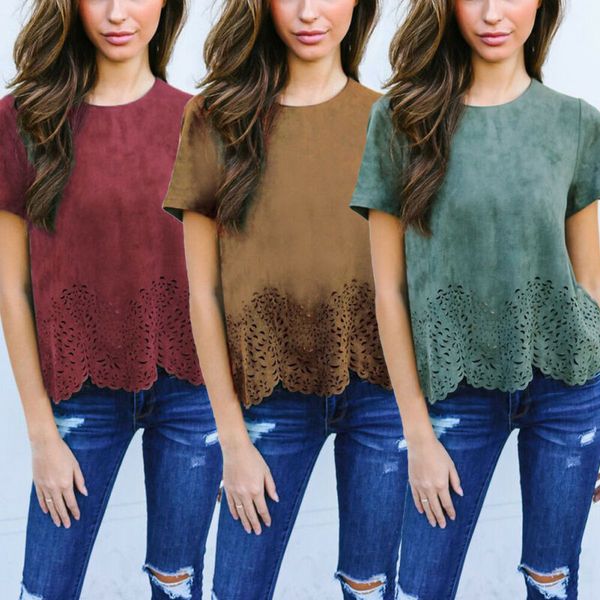 uk solid color fashion womens t-shirts suede fabric casual t-shirt ladies summer loose tees size s-xl
uk solid color fashion womens t-shirts suede fabric casual t-shirt ladies summer loose tees size s-xl