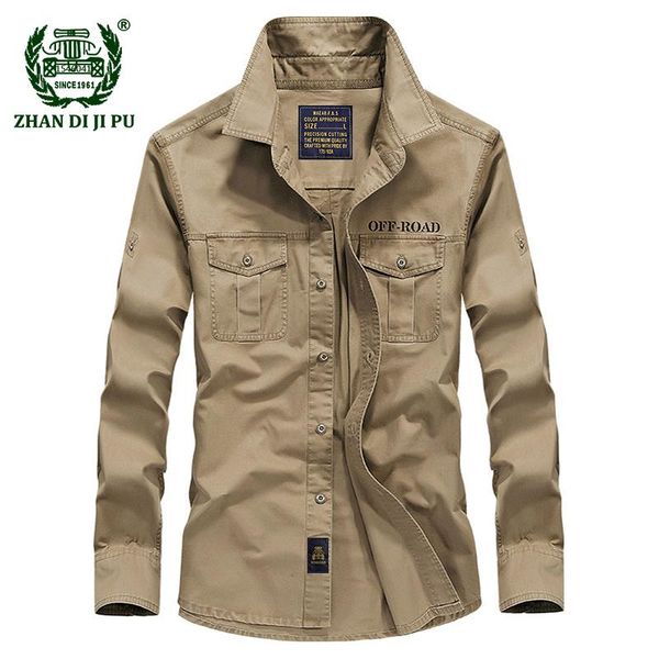 single breasted spring men 's military casual brand long sleeve shirt man cotton afs jeep army green shirts super, White;black
single breasted spring men 's military casual brand long sleeve shirt man cotton afs jeep army green shirts super, White;black