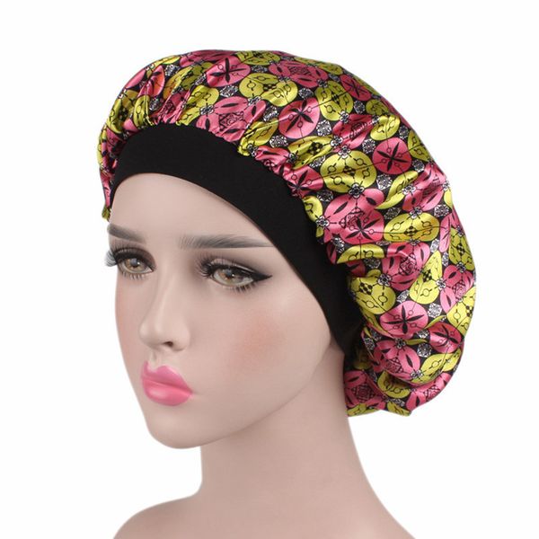 58cm new fashion women satin night sleep cap hair bonnet hat shower caps silk head cover wide elastic band
58cm new fashion women satin night sleep cap hair bonnet hat shower caps silk head cover wide elastic band