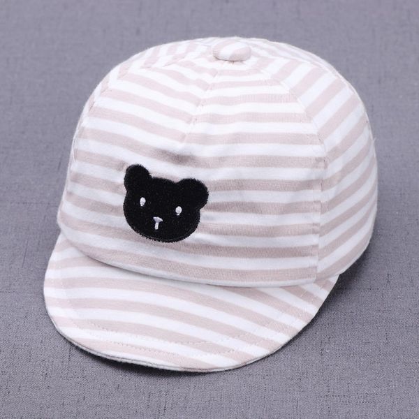 cute infant baby hat baby boys girls caps stripe bear sunhat kids summer comfortable cotton hat, Yellow
cute infant baby hat baby boys girls caps stripe bear sunhat kids summer comfortable cotton hat, Yellow
