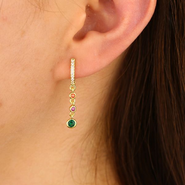 sparking rainbow cz проложил красочные болтаются серьги для женщин свадьба золото серебро великолепный модный современный 2019 лето ювелирны, Silver
sparking rainbow cz проложил красочные болтаются серьги для женщин свадьба золото серебро великолепный модный современный 2019 лето ювелирны, Silver