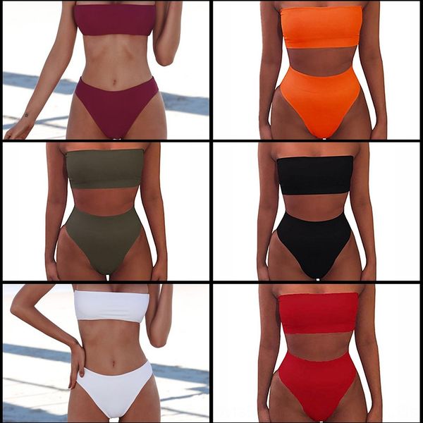 pure color female bikini bikini swimsuit pure color swimsuit female, White;black
pure color female bikini bikini swimsuit pure color swimsuit female, White;black
