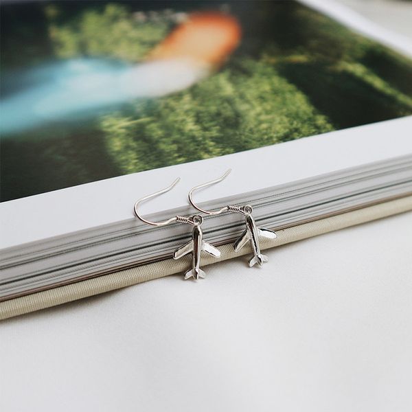 punk fashion real 925 sterling silver drop earrings for women girls statement korean airplane dangle earring party gifts, Golden;silver
punk fashion real 925 sterling silver drop earrings for women girls statement korean airplane dangle earring party gifts, Golden;silver