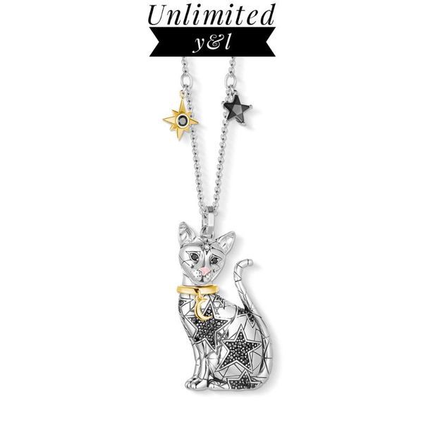 cat pendant necklaces women men magic star 925 sterling silver style fashion good link chain european 2020 new jewelry
cat pendant necklaces women men magic star 925 sterling silver style fashion good link chain european 2020 new jewelry
