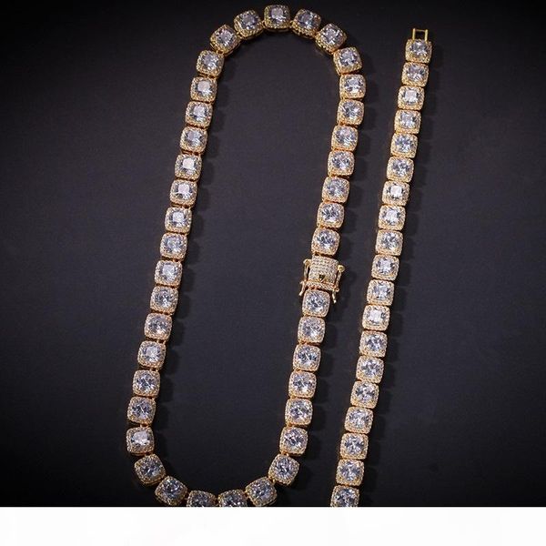 hip hop bling chains jewelry mens iced out diamond tennis chain necklace bracelet square zircon necklaces 7inch-24inch, Silver
hip hop bling chains jewelry mens iced out diamond tennis chain necklace bracelet square zircon necklaces 7inch-24inch, Silver