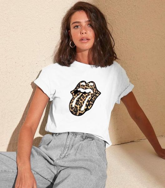leopard print lips tongue casual women fashion funny cute graphic t shirt hipster street style vintage tees party giftl gift top, White
leopard print lips tongue casual women fashion funny cute graphic t shirt hipster street style vintage tees party giftl gift top, White