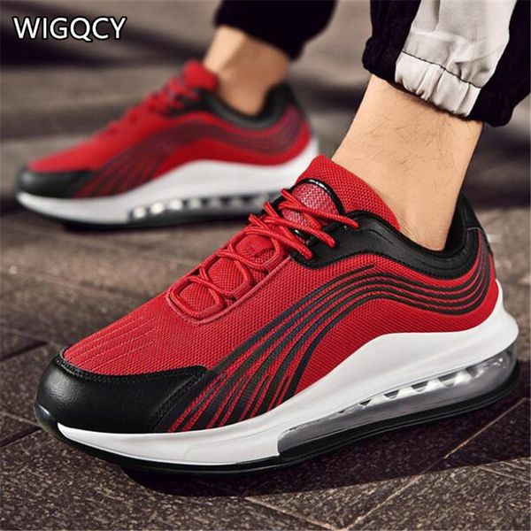 wigqcy 2020 new spring and autumn air cushion sports casual running shoes men's large size fashion mesh tide shoes a36, Black
wigqcy 2020 new spring and autumn air cushion sports casual running shoes men's large size fashion mesh tide shoes a36, Black