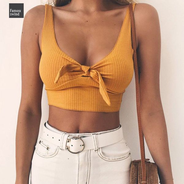 bow tie бретель tank tops мода лето basic crop top streetwear женщина прохладный девушка обрезанных тройники многоуровневого camis, White
bow tie бретель tank tops мода лето basic crop top streetwear женщина прохладный девушка обрезанных тройники многоуровневого camis, White