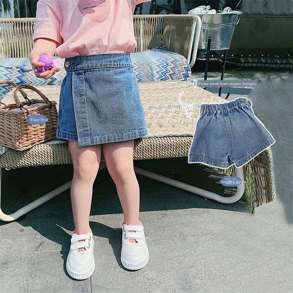 2020 wear girls chinos children's children's' denim shorts thin summer dress children's skirt pants casual pants foreign, Blue
2020 wear girls chinos children's children's' denim shorts thin summer dress children's skirt pants casual pants foreign, Blue