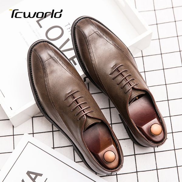 business dress leather shoes men oxford shoes chaussure homme formal office banquet wedding suit large size us6-12.5, Black
business dress leather shoes men oxford shoes chaussure homme formal office banquet wedding suit large size us6-12.5, Black