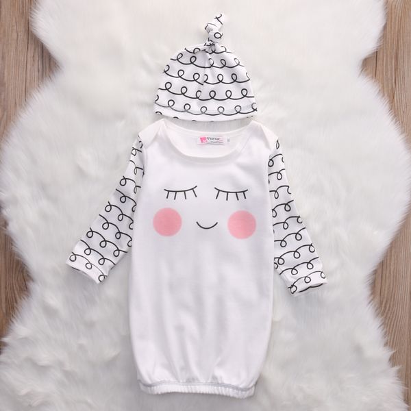 2pcs suit cotton sleepy eyes+rosy cheeks outfit baby gown robes +hat infant newborn gift, Blue;red
2pcs suit cotton sleepy eyes+rosy cheeks outfit baby gown robes +hat infant newborn gift, Blue;red