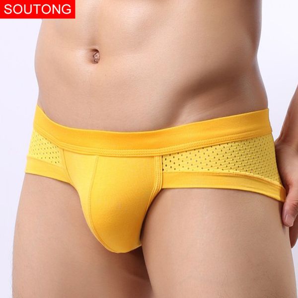 men's underwear men's briefs recycled fiber comfortable mesh moisture absorption breathable fashion triangle underpants trunks, Black;white
men's underwear men's briefs recycled fiber comfortable mesh moisture absorption breathable fashion triangle underpants trunks, Black;white