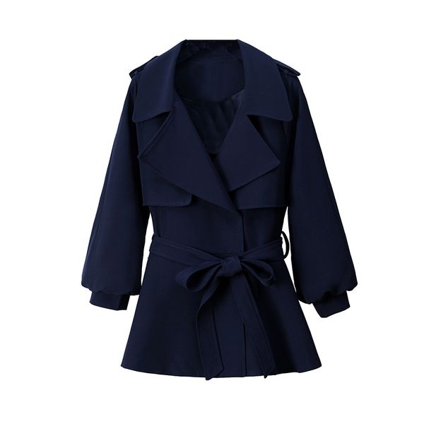 women trench coat new solid slim lantern sleeve short outerwear spring autumn wild fashion windbreaker female casual l451, Tan;black
women trench coat new solid slim lantern sleeve short outerwear spring autumn wild fashion windbreaker female casual l451, Tan;black