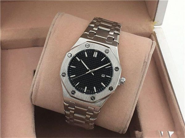 men women sport watch royal oak stainless steel blue dial 41mm offshore mens quartz movement sport wristwatch designer watch, Slivery;brown
men women sport watch royal oak stainless steel blue dial 41mm offshore mens quartz movement sport wristwatch designer watch, Slivery;brown