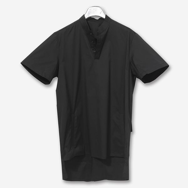 s~5xl 2019 new men's clothing gd fashion stylist after short before long sleeve head small collar short sleeve shirts plus size, White;black
s~5xl 2019 new men's clothing gd fashion stylist after short before long sleeve head small collar short sleeve shirts plus size, White;black