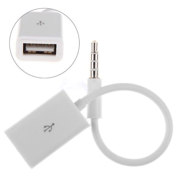 cars 3.5mm male aux audio plug jack to usb 2.0 female converter cord cable car mp3 nj88
cars 3.5mm male aux audio plug jack to usb 2.0 female converter cord cable car mp3 nj88