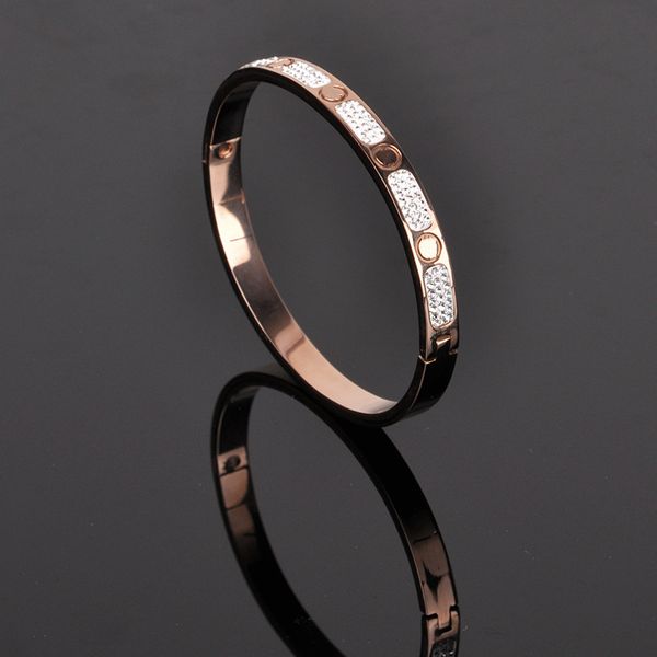 luxury jewelryeuropean and american titanium steel bracelet female fashion rose gold diamond set open bracelet manufacturers spot, Red;blue
luxury jewelryeuropean and american titanium steel bracelet female fashion rose gold diamond set open bracelet manufacturers spot, Red;blue