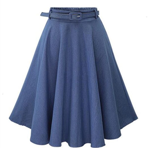 denim skirt skirts for women autumn winter women skirt vintage high waist pleated midi skirt denim flared belt saia femininas sk098, Black
denim skirt skirts for women autumn winter women skirt vintage high waist pleated midi skirt denim flared belt saia femininas sk098, Black