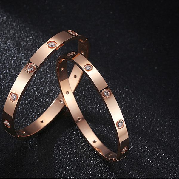 2019 wild explosion models stainless steel love bracelet lovers eternal ring cross pattern buckle full diamond titanium steel bracelet, White
2019 wild explosion models stainless steel love bracelet lovers eternal ring cross pattern buckle full diamond titanium steel bracelet, White