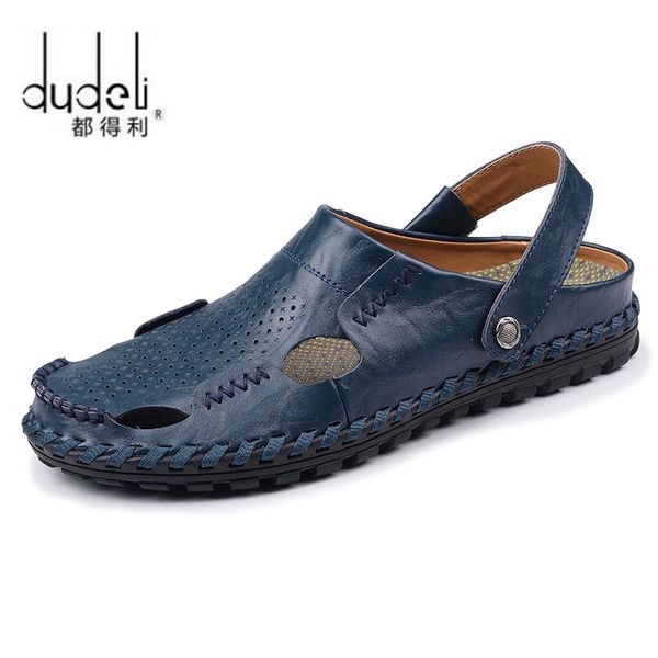 dudeli outdoor fashion genuine leather sandals men sandals men summer slippers breathable sandalias hombre, Black
dudeli outdoor fashion genuine leather sandals men sandals men summer slippers breathable sandalias hombre, Black