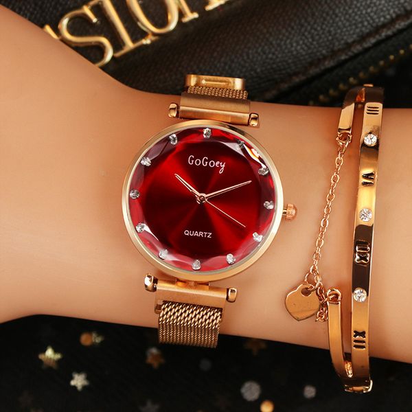 2019 fashion women watches gogoey womens watches rose gold stainless steel quartz watch magnetic bracelet zegarek damski, Slivery;brown
2019 fashion women watches gogoey womens watches rose gold stainless steel quartz watch magnetic bracelet zegarek damski, Slivery;brown