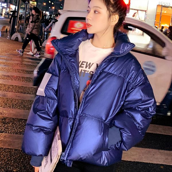 white duck down women bright parka casual winter thick jacket loose waterproof warm femme coat chaqueta mujer kurtka damska, Black
white duck down women bright parka casual winter thick jacket loose waterproof warm femme coat chaqueta mujer kurtka damska, Black