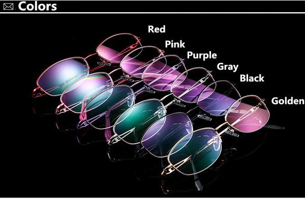 titanium alloy optical eyeglasses woman ultra light weight myopia glasses frames female half rim eyewear spectacles, Silver
titanium alloy optical eyeglasses woman ultra light weight myopia glasses frames female half rim eyewear spectacles, Silver