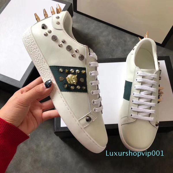 2019 new designer shoes 100% ace leather sneaker men women classic trainers python tiger bee flower embroidered cock love sneakers 01, Black
2019 new designer shoes 100% ace leather sneaker men women classic trainers python tiger bee flower embroidered cock love sneakers 01, Black
