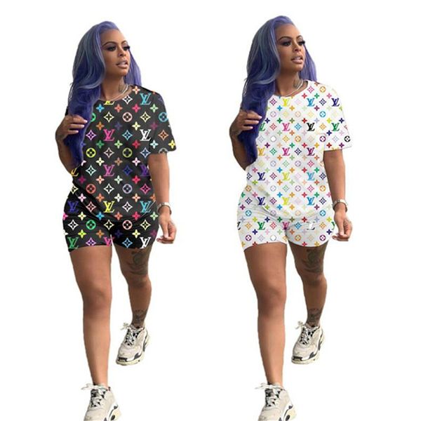 luxury brand women shorts 2 piece set short sleeve t-shirt + short pants tracksuit letter print t shirt outfits summer sports suit s-3x
luxury brand women shorts 2 piece set short sleeve t-shirt + short pants tracksuit letter print t shirt outfits summer sports suit s-3x