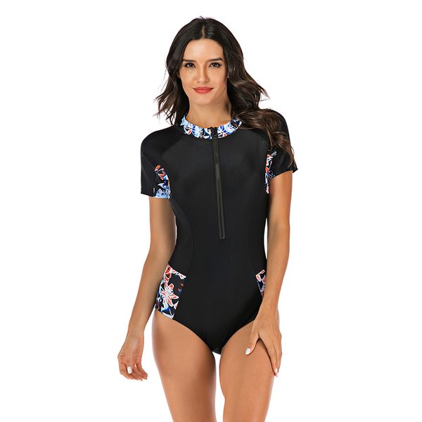 short sleeve swimwear full suit for swimming rashguard zipper for women surfing rash guard lycra swim wimans swimsuit 2020
short sleeve swimwear full suit for swimming rashguard zipper for women surfing rash guard lycra swim wimans swimsuit 2020