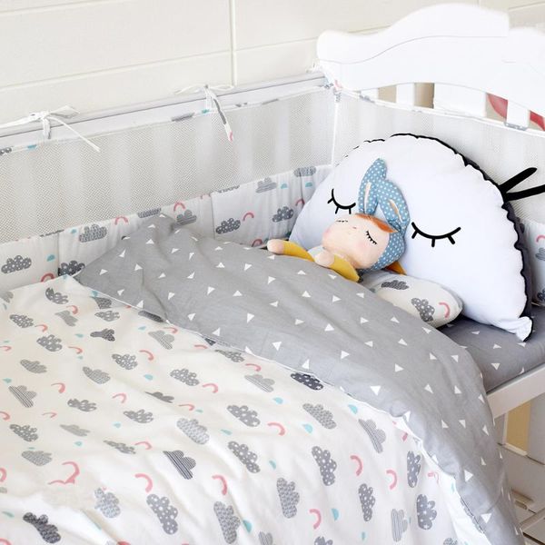 7pcs cotton baby bedding set breathable crib bedding set for bebes baby bed include bumpers sheet duvet cover pillowcase
7pcs cotton baby bedding set breathable crib bedding set for bebes baby bed include bumpers sheet duvet cover pillowcase
