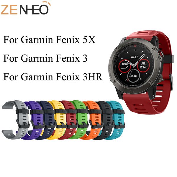 silicone sport band for garmin 5x smart watch wrist strap replacement watch strap for garmin 3/3hr 5x plus bands, Black;brown
silicone sport band for garmin 5x smart watch wrist strap replacement watch strap for garmin 3/3hr 5x plus bands, Black;brown