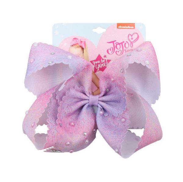 jojo siwa hair bow new 7 inch children's bow hair clip pearl multi layer bow hair ornament, Slivery;white
jojo siwa hair bow new 7 inch children's bow hair clip pearl multi layer bow hair ornament, Slivery;white