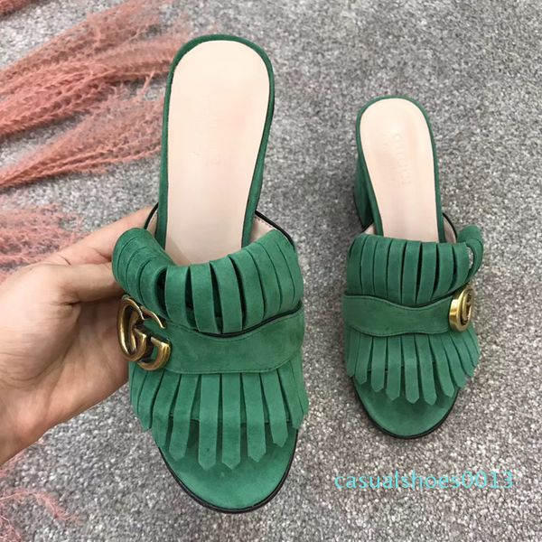 selling luxury slippers womens fashion designer genuine leather sandals .5cm 10cm high-heeled slippers casual shoes flip flops with box c13, Black
selling luxury slippers womens fashion designer genuine leather sandals .5cm 10cm high-heeled slippers casual shoes flip flops with box c13, Black