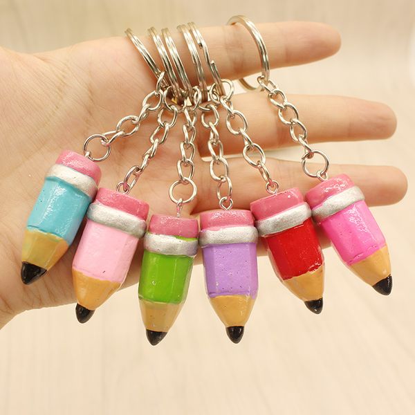 3d pencil keychains resin key rings holder cute cartoon creative simulation pencils shape key chain keyrings pendant jewelry accessories, Slivery;golden
3d pencil keychains resin key rings holder cute cartoon creative simulation pencils shape key chain keyrings pendant jewelry accessories, Slivery;golden