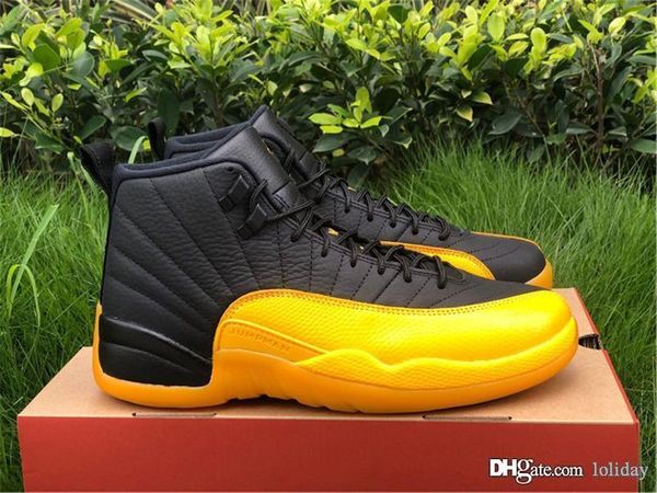 new 2020 authentic air 12 university gold black yellow basketball shoes real carbon fiber mens trainers fashion sports with original box
new 2020 authentic air 12 university gold black yellow basketball shoes real carbon fiber mens trainers fashion sports with original box