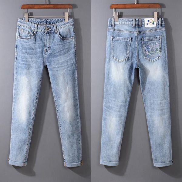 men's tattered locomotive jeans slim locomotive jeans men's fashion designer hip hop men's jeans luxury fashion mens joggers, Blue
men's tattered locomotive jeans slim locomotive jeans men's fashion designer hip hop men's jeans luxury fashion mens joggers, Blue