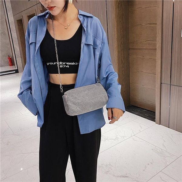 fashion crossbody bag for women luxury design diamond small handbags female rhinestone chain shoulder bags purse flap bolsa
fashion crossbody bag for women luxury design diamond small handbags female rhinestone chain shoulder bags purse flap bolsa