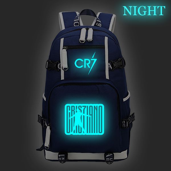 cristiano ronaldo cr7 luminous backpack daily fashion new casual travel mochila beautiful students boys girls bag
cristiano ronaldo cr7 luminous backpack daily fashion new casual travel mochila beautiful students boys girls bag